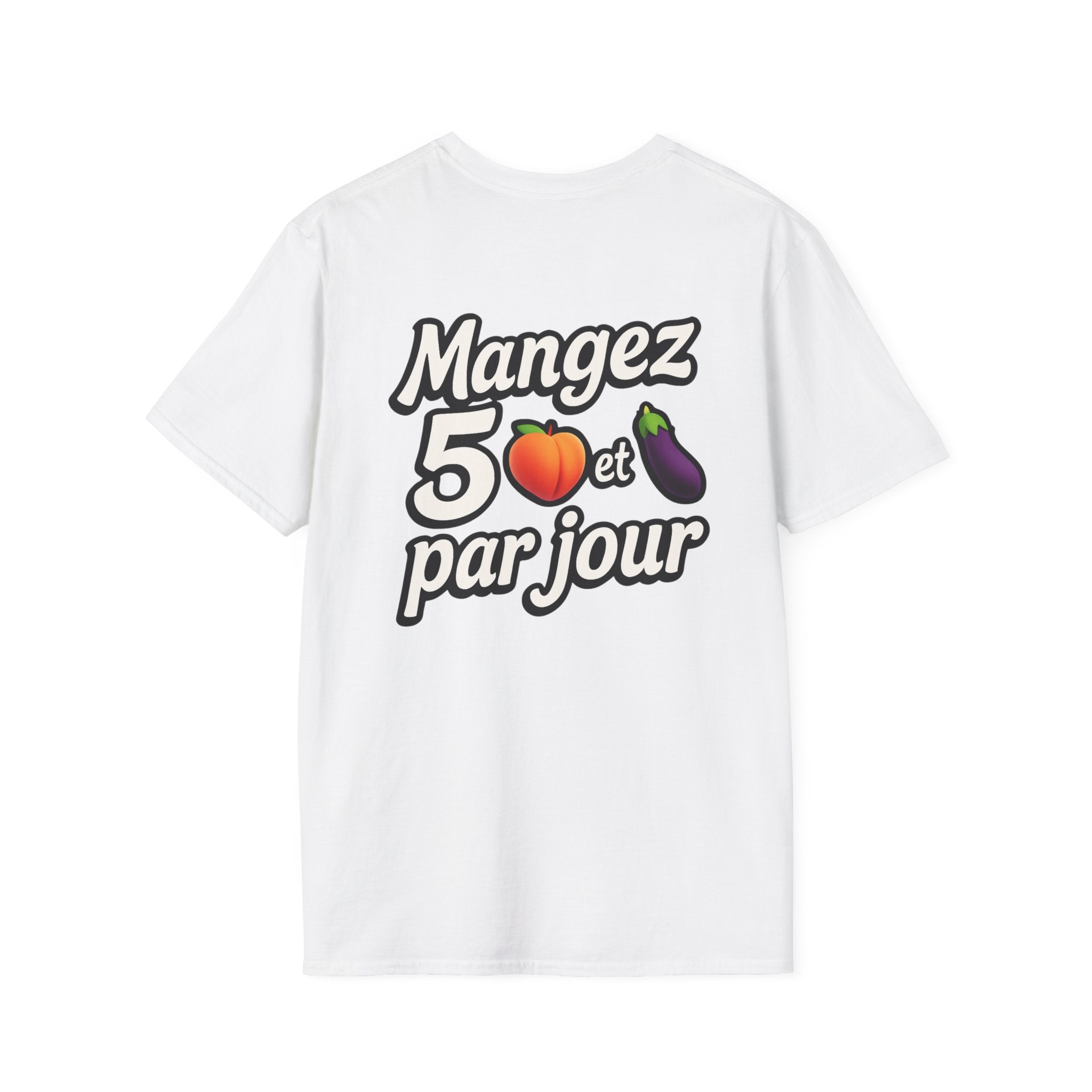 Mangez 5 fruits et légumes par jour T-Shirt