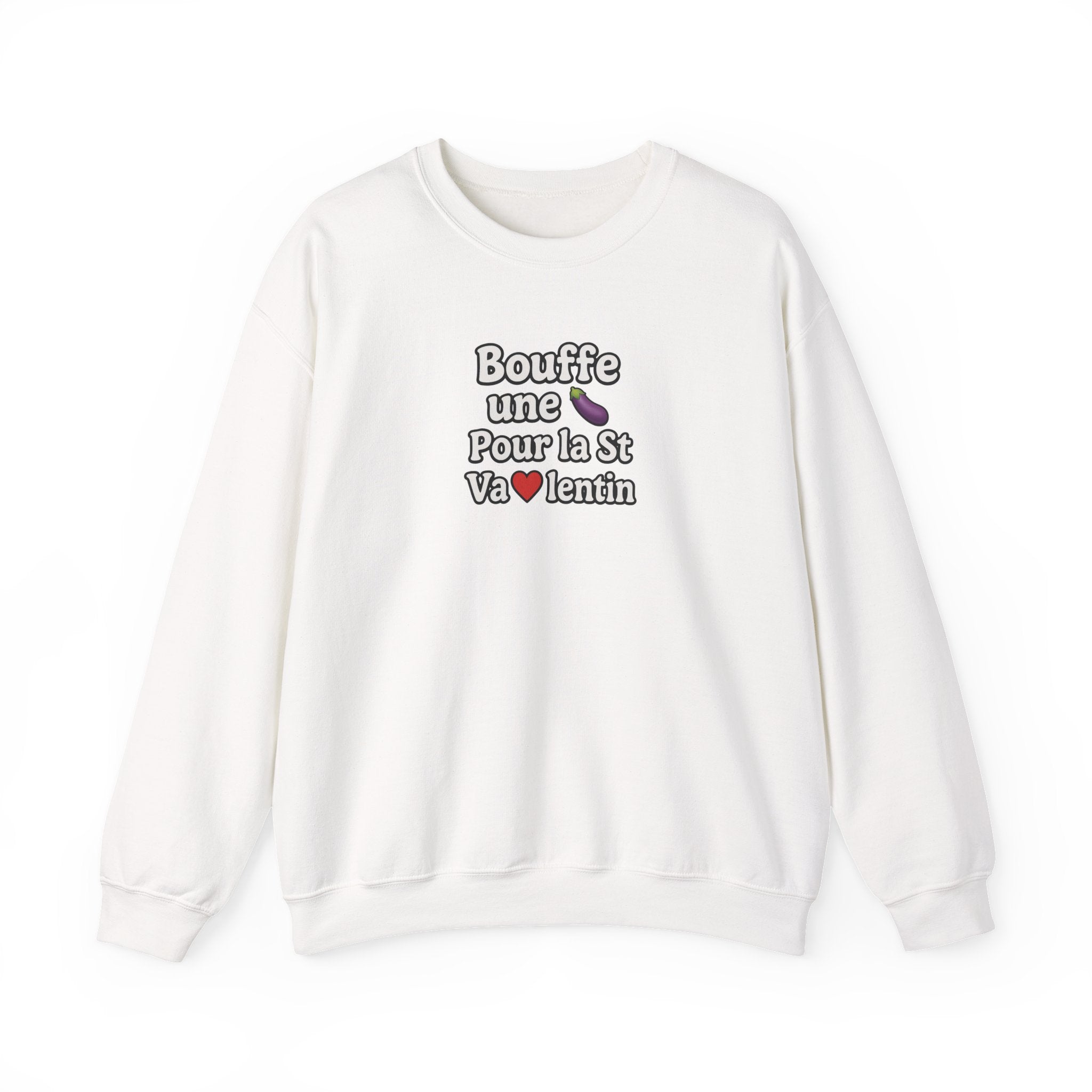 "Bouffe une aubergine Pour la St Valentin" Cozy Crewneck